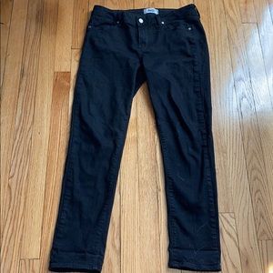 PAIGE black jeans,  size 31 peg leg skinny jeans.